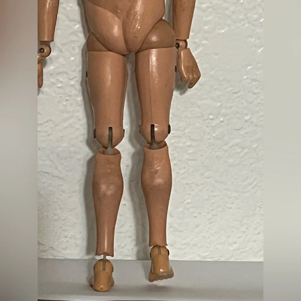 VINTAGE 1964 GI JOE BENDABLE DOLL FLOCKED REDISH HAIR RARE